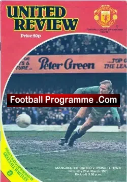 Manchester United v Ipswich Town 1981