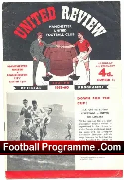 Manchester United v Manchester City 1960