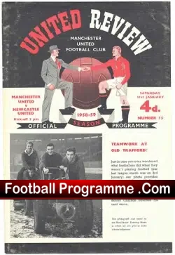 Manchester United v Newcastle United 1959 – Tribute Busby Babes