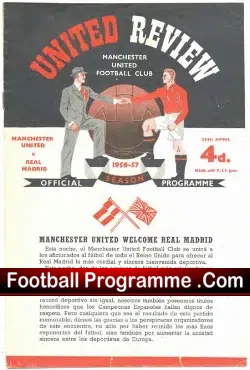 Manchester United v Real Madrid 1957 – First European Season