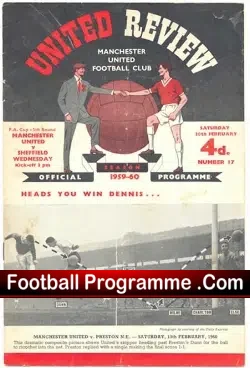 Manchester United v Sheffield Wednesday 1960