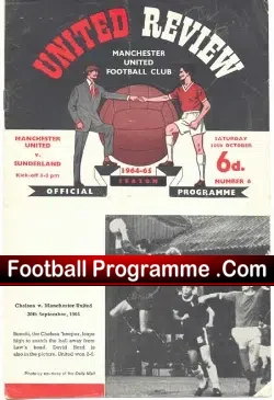 Manchester United v Sunderland 1964