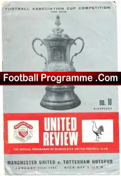 Manchester United v Tottenham 1968 – FA Cup
