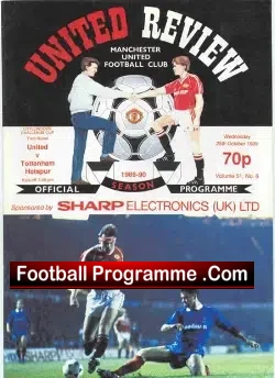 Manchester United v Tottenham 1989 – League Cup