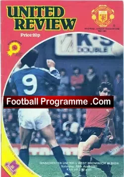 Manchester United v WBA 1981