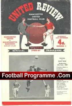 Manchester United v Wolves 1960