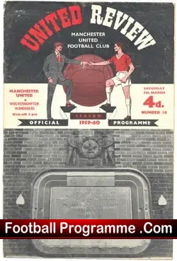 Manchester United v Wolves 1960 – Munich Disaster Tribute