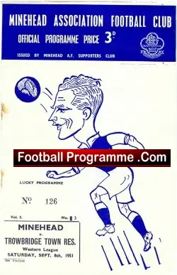 Minehead v Trowbridge Town 1951