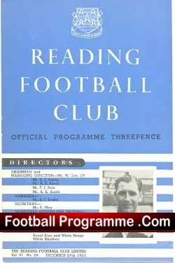 Reading v Ipswich Town 1951