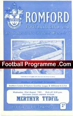 Romford v Merthyr Tydfil 1961