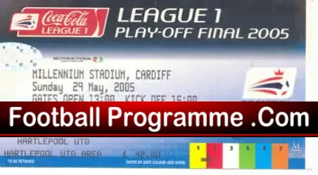Sheffield Wednesday v Hartlepool 2005 – League 1 Playoff Final