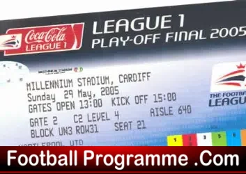 Sheffield Wednesday v Hartlepool 2005 – League 1 Playoff Final
