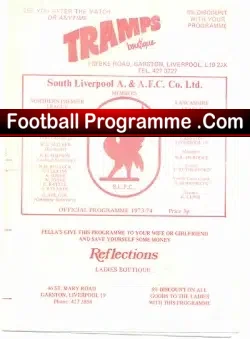 South Liverpool v Netherfield 1973