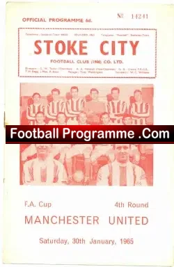 Stoke City v Manchester United 1965 – FAC Match