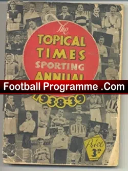 Topical Times Sporting Annual 1938 – 1939