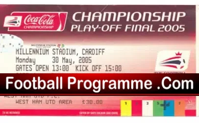 West Ham United v Preston North End 2005 – Playoff Final