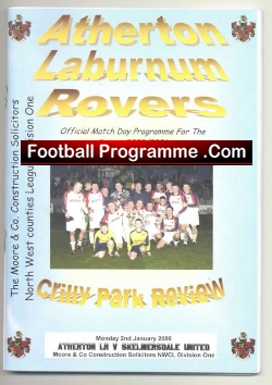 Atherton Laburnum Rovers v Skelmersdale United 2006