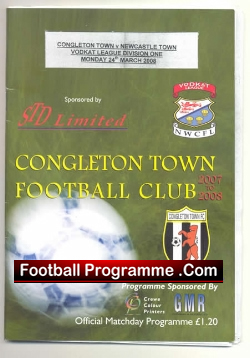Congleton Town v Newcastle Town 2008