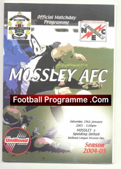 Mossley v Spalding United 2005