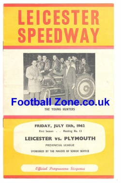 Leicester Speedway v Plymouth 1962
