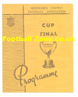 Kingsbury v Southall 1969 - Middlesex Cup Final
