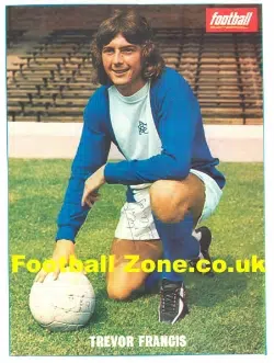 Birmingham City Trevor Francis Signed Picture 1973