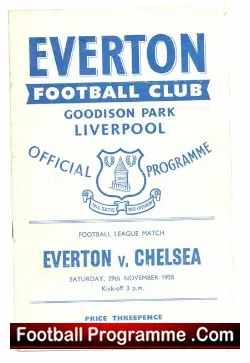 Everton v Chelsea 1958