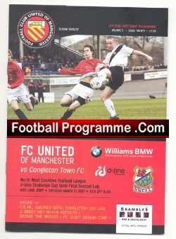 FC United Of Manchester v Congleton Town 2006 – Semi Final