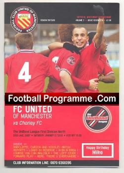 FC United Of Manchester v Chorley 2008