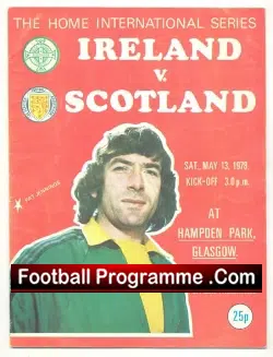 Scotland v Ireland 1978 – at Hampden