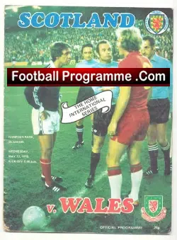 Scotland v Wales 1978
