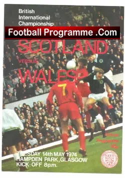 Scotland v Wales 1974