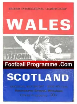 Wales v Scotland 1977 – at Wrexham