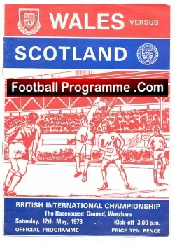 Wales v Scotland 1973 – at Wrexham