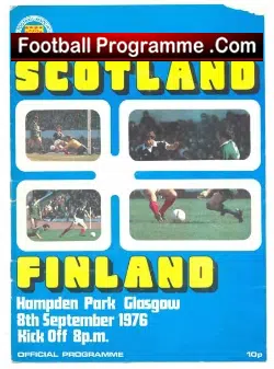 Scotland v Finland 1976