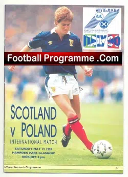 Scotland v Poland 1990