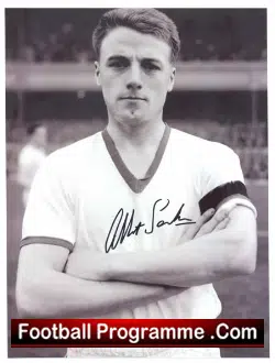 Manchester United Albert Scanlon Signed Picture