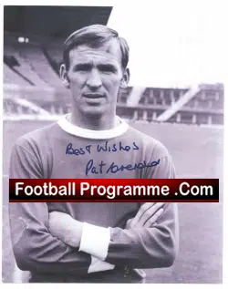 Manchester United Pat Crerand Signed Photo