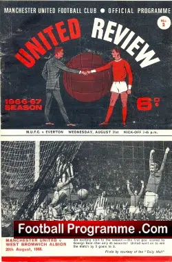 Manchester United v Everton 1966