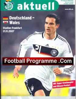 Germany v Wales 2007