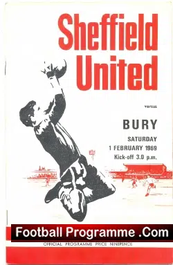 Sheffield United v Bury 1969