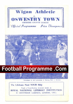 Wigan Athletic v Oswestry Town 1965 – to clear