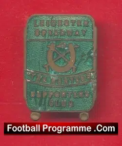 Leicester Speedway Supporters Badge 1940's
