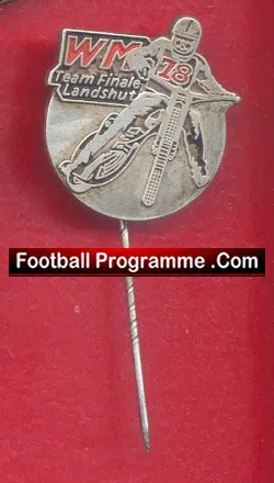 Germany Speedway Badge 1978 Landshut Pin Badge