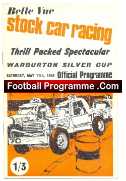 Belle Vue Stock Car Racing 1968 – Warburton Silver Cup