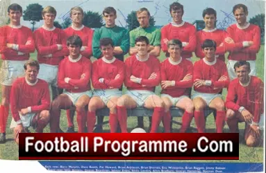 Barnsley Team Squad 1970  Multi Autographed - football programme