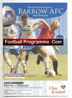 Barrow v Clitheroe 2005