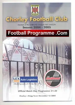 Chorley v Brigg Town 2004