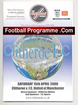 Clitheroe v FC United Of Manchester 2006