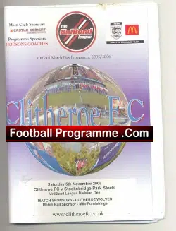 Clitheroe v Stocksbridge Park Steels 2005